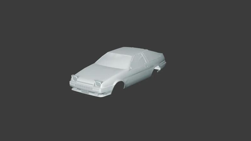 Body shell of the toyota   
