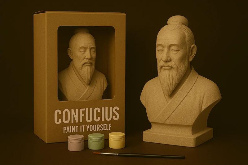Confucius – Paint-It-Yourself   