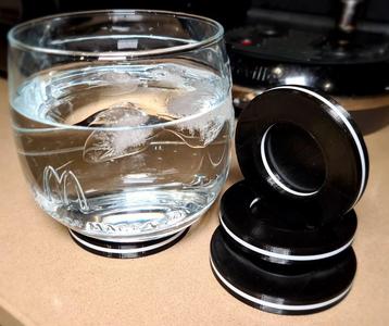 Anti-Wobble Coaster Stand for McDonalds 50th Anniversary Wobble Glass