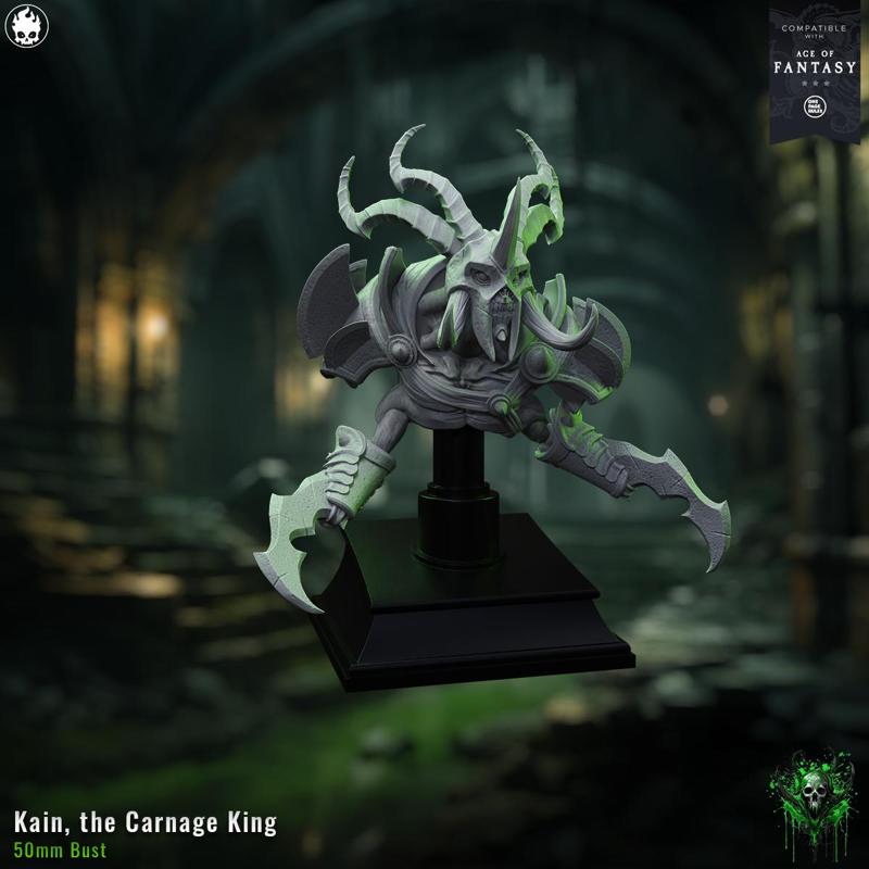 Kain, the Carnage King - Bust
