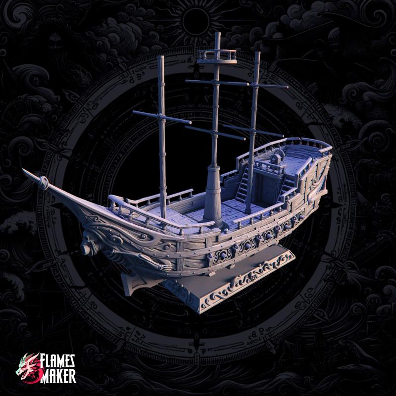 Pirate Ship - PRE SUPPORTED