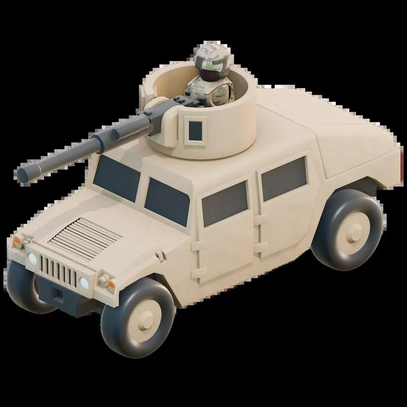 Down Range - U.S. Army HMMWV (Humvee)   