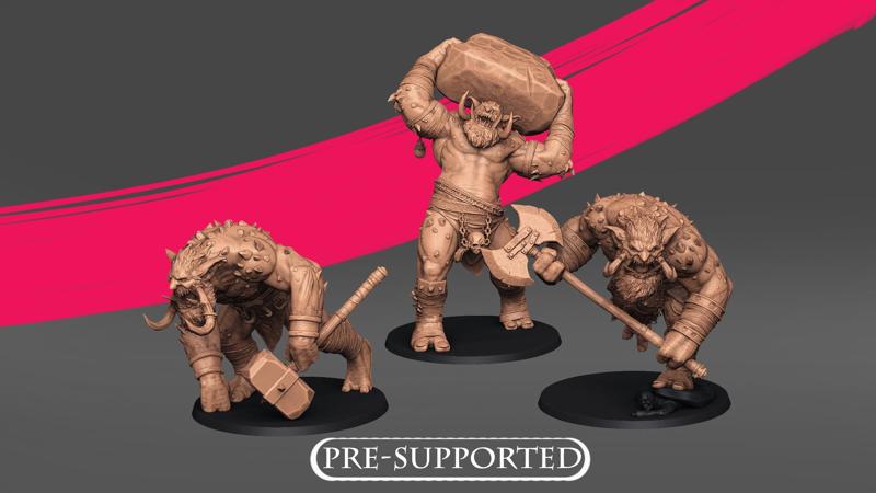 Winter's Maw - Ice Trolls