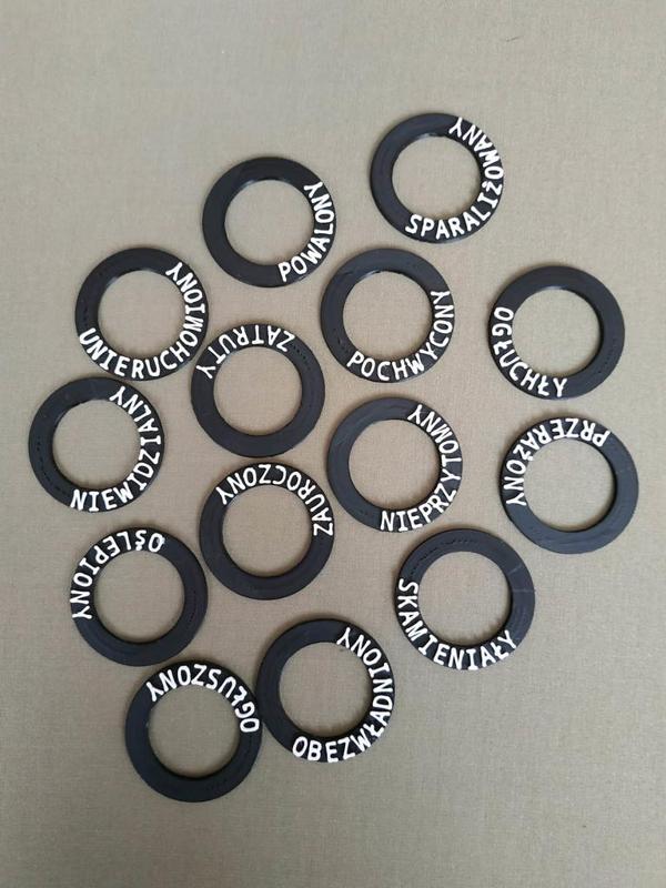 Dungeons and Dragons condition markers Polish (stany po polsku)