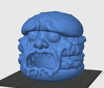 Burger Mask / Cheeseburger Costume Head for Halloween, Cosplay & Comic-Con   