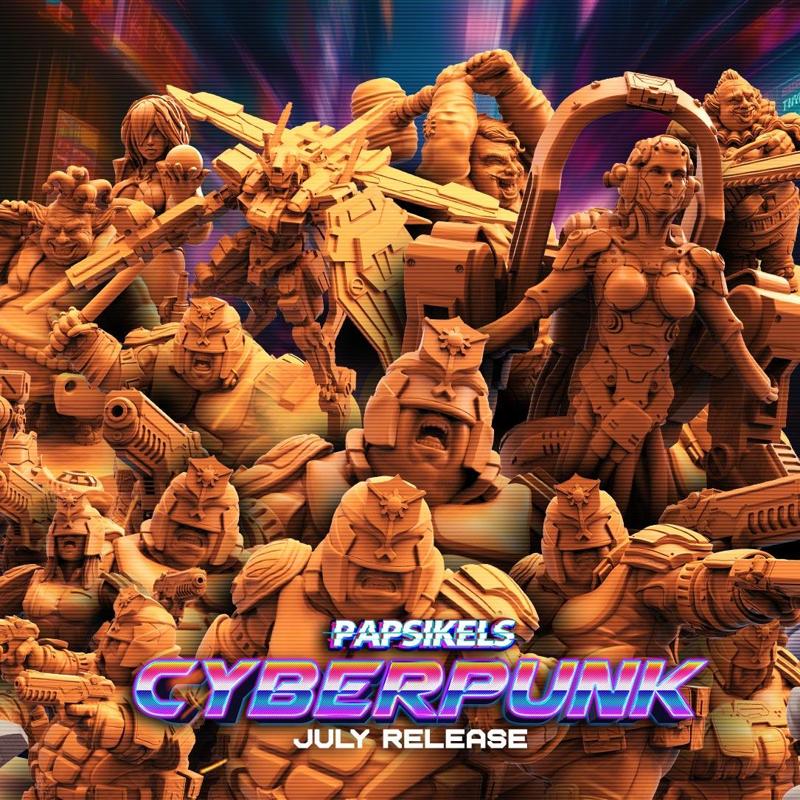 JULY 2023 TRIBES - CYBERPUNK RELEASE