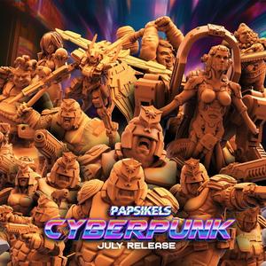 JULY 2023 TRIBES - CYBERPUNK RELEASE