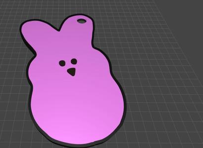 peep keychain   