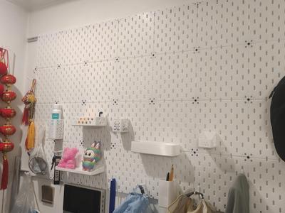 European standard aluminum profile 1020M - European standard aluminum profile 1050 - IKEA Skadis pegboard mount