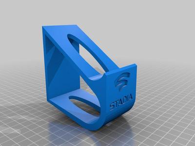 Stadia controller wall holder remix