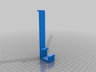 Simple filament holder ender3 snap on