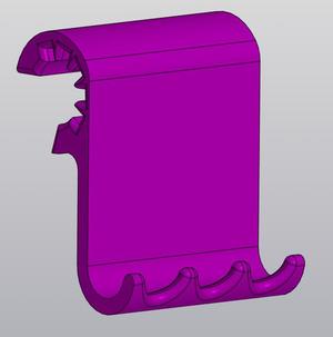 Smartphone stand with adjustable tilt