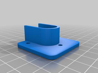 wardrobe rail holder