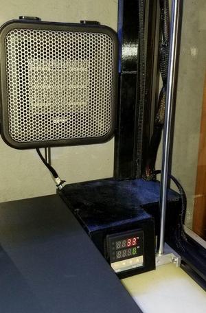 Ender 5 Plus Heated Chamber solution
