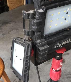 Broken Husky LCD shop light