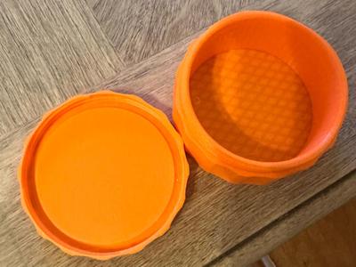 Ice fishing bait puck wax worms