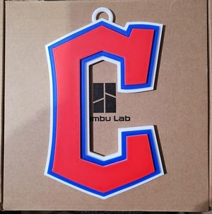 CLEVELAND GUARDIANS 3D Logo 180mm series