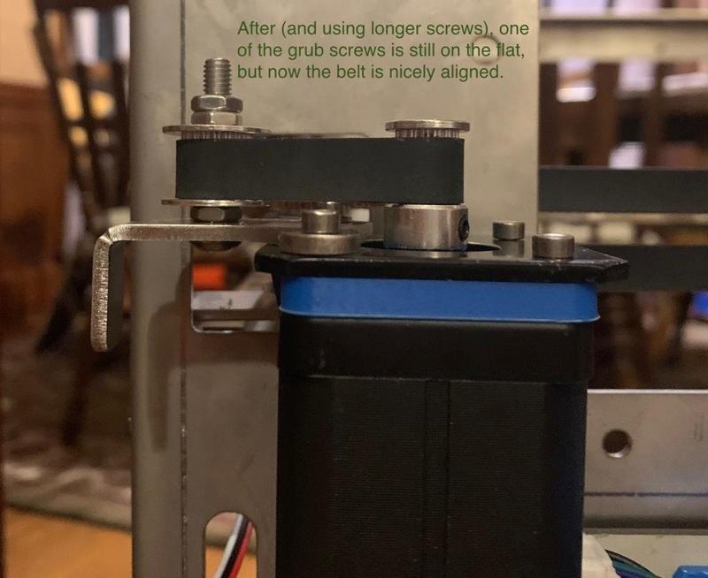 Nema 17 stepper motor spacer