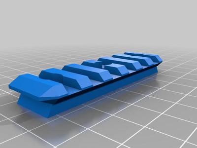AirSoft Accessory Rail 69mm