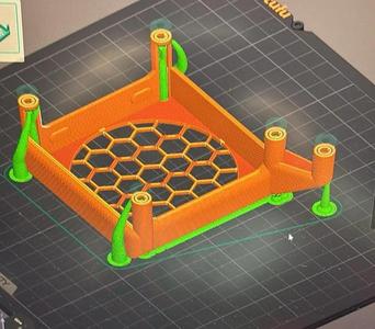 K1C mainboard fan 8015   