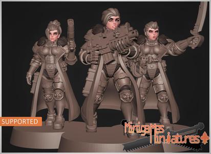 Inquisition anime figurines