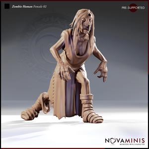 Zombie Human Female 02