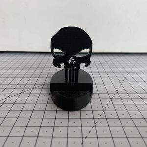 Skull phone base.