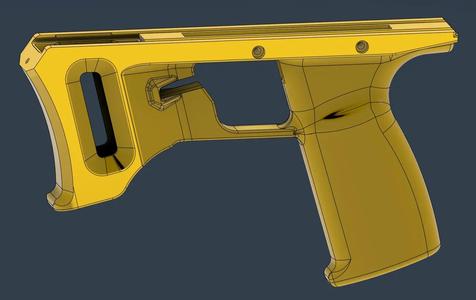 Rush Hybrid Lower - Lynx Grip and Crush Trigger Remix   