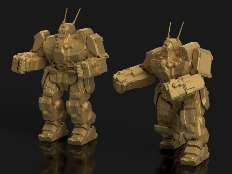 Wolverine WVR-6M for Battletech