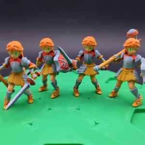 JRPG Warriors; Miniature Bundle 2