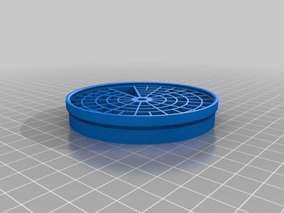 Container for SMD components