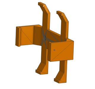 Bracket for Ubiquiti UniFi UX Express - Improved   