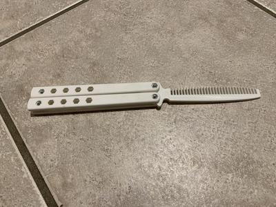 Butterfly Knife Comb