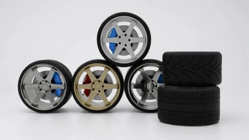 VOLK Racing TE37 Rims And Tires   
