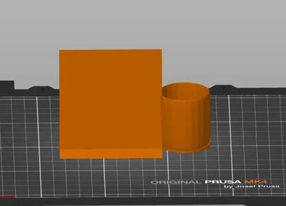Paper and pencil holder   
