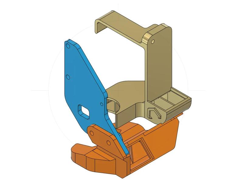 Mingda Magician Series 1 & 2 Complete Cooling Unit - 5015 Fan Conversion   