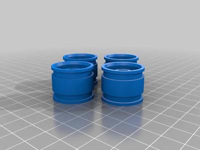 losi mini t rims for scx24 tires   