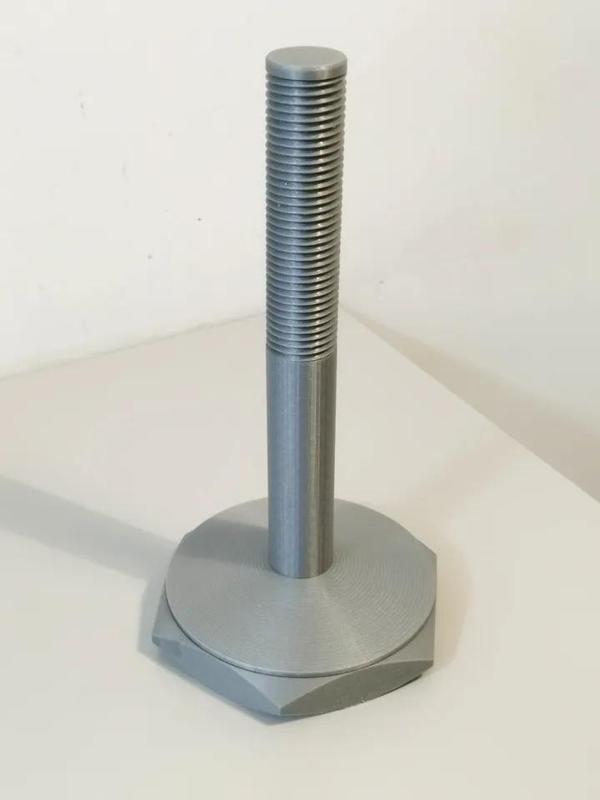 Industrial-style paper towel holder.   