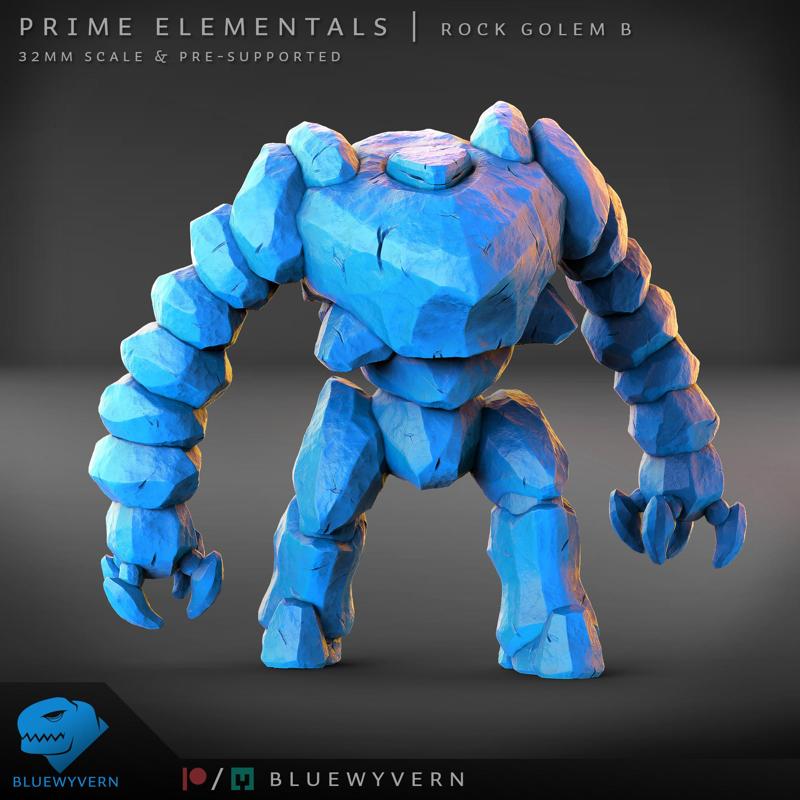Prime Elementals - Rock Golem B