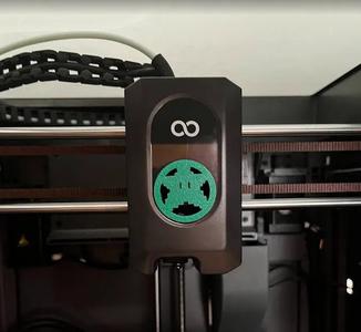 Extruder fan cover for Centauri Carbon - Estrella de Super Mario   