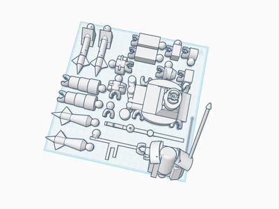 Copy of 1000-THR EARTHMOVER 3d printable   