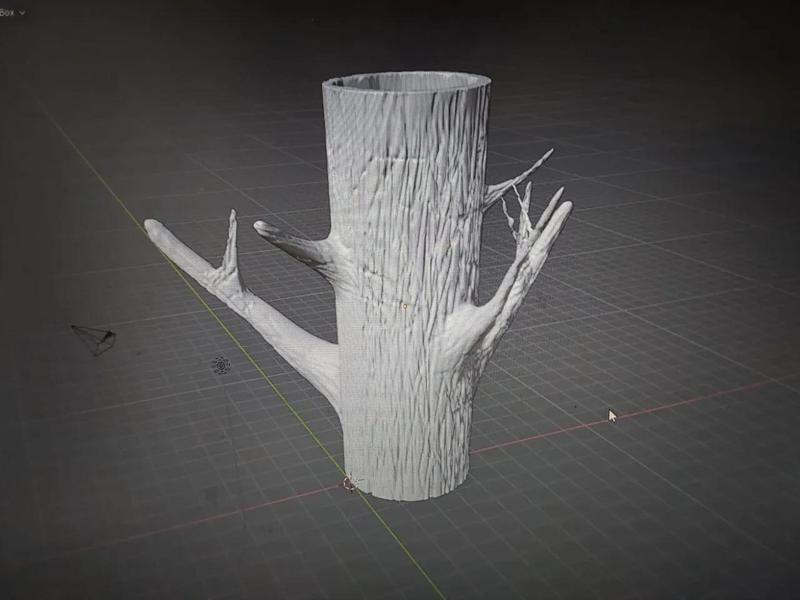 Kmen Stromu - dekorace do bytu/držák na tužky   