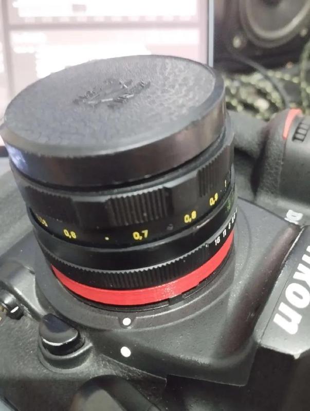 Helios 44M to Nikon F   