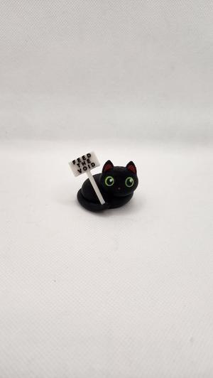 Feed The Void Kitty or keychain