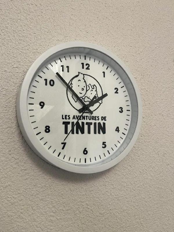 Horloge Tintin   