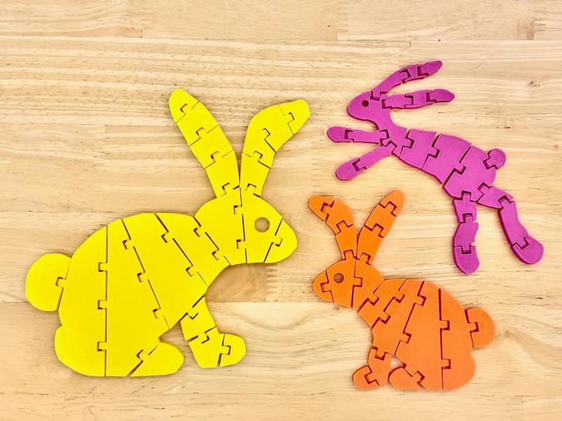 Articulated Bunny Rabbits   