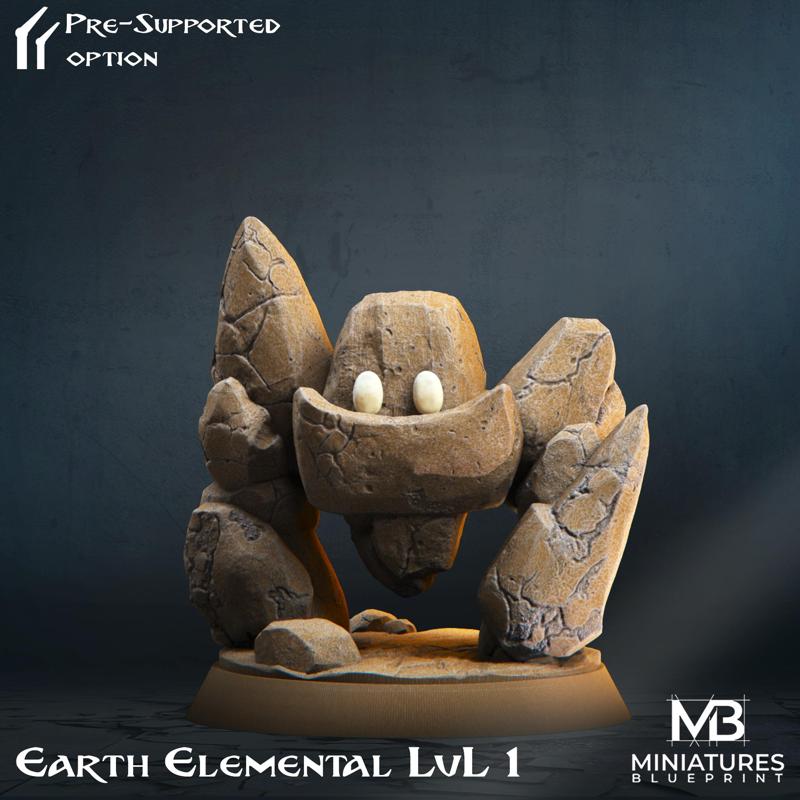 Earth Elemental - LvL 1