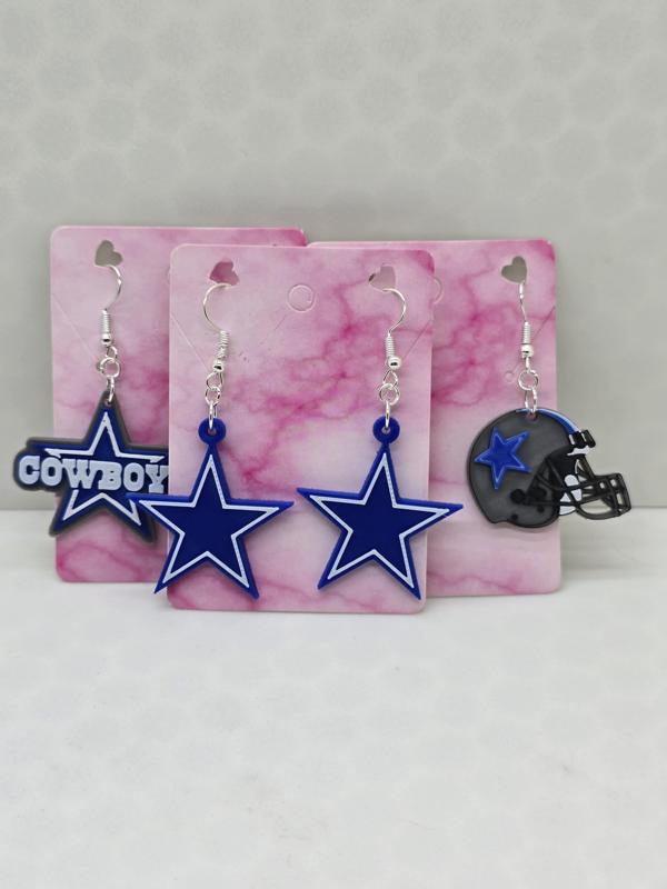 Dallas Cowboy Earrings