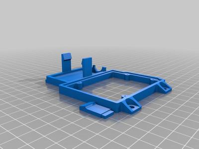 arduino uno/9 volt battery combo mount
