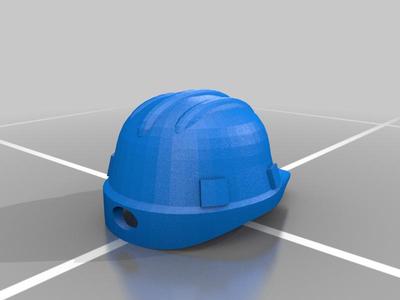 Safety Helmet Keychain